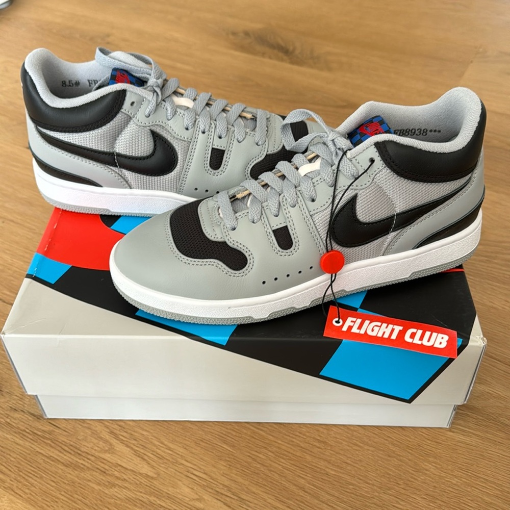 NIKE Mack Attack QS SP Light Smoke Grey - Picture 1 of 14